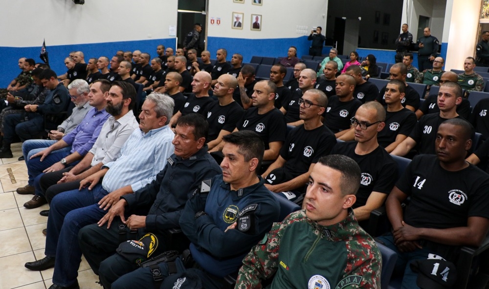 Em Três Lagoas chefe de gabinete acompanhou aula inaugural do 6º Curso de Aperfeiçoamento em Força Tática (CAFT)