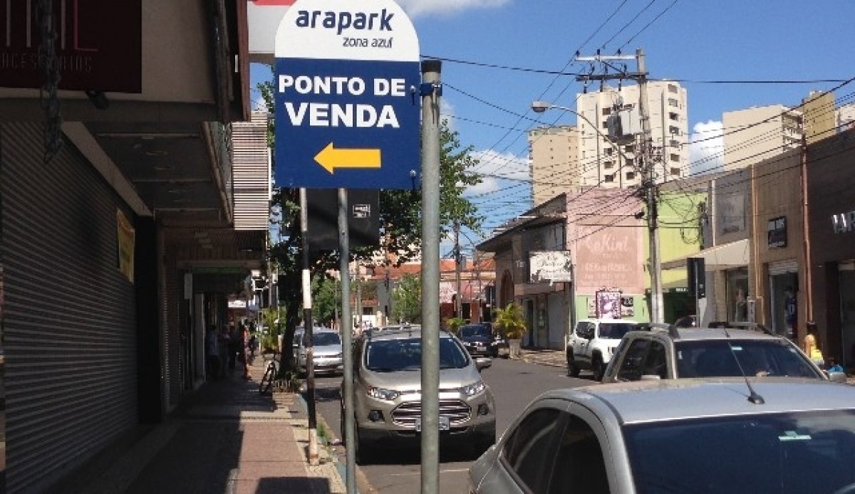 Prefeitura suspende cobrança de Área Azul na fase vermelha em Araçatuba