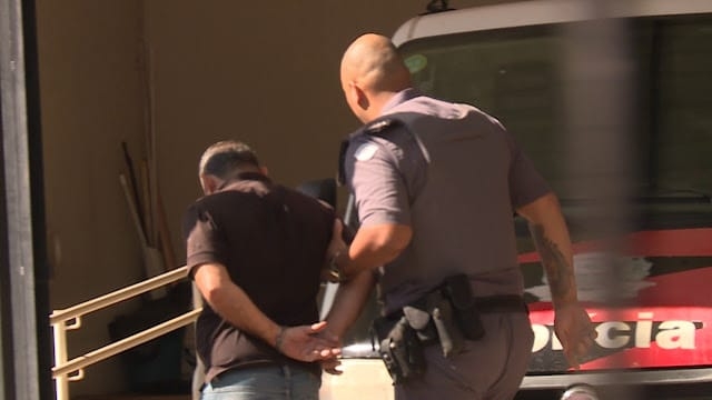 Ladrão de malote é perseguido pelo Helicóptero Águia da Polícia Militar e preso em Araçatuba