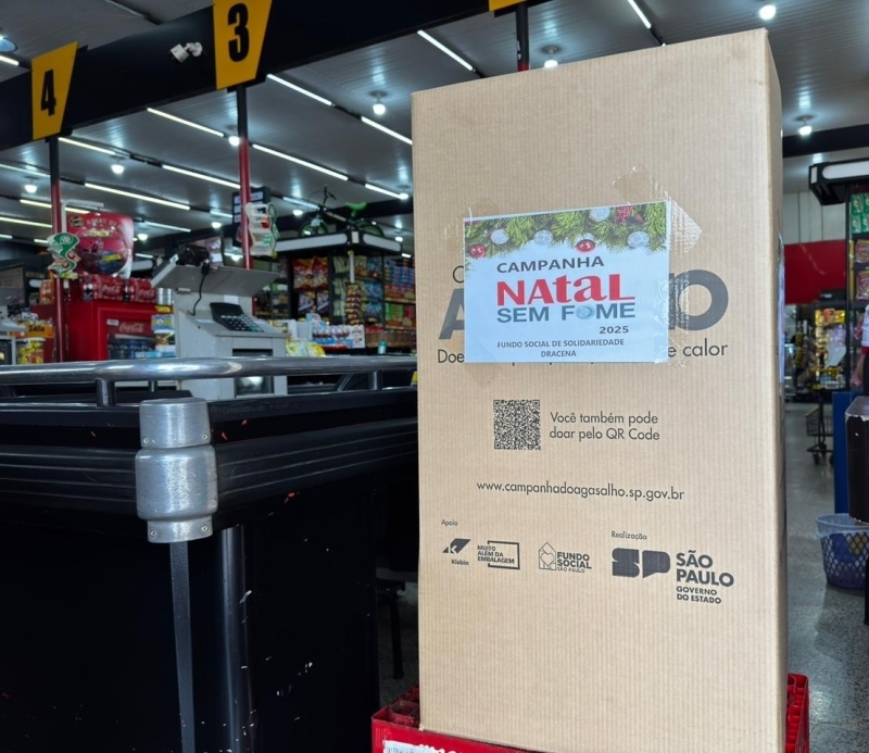 SOLIDARIEDADE: CAMPANHA “NATAL SEM FOME” É LANÇADA PELO FUNDO SOCIAL DE DRACENA