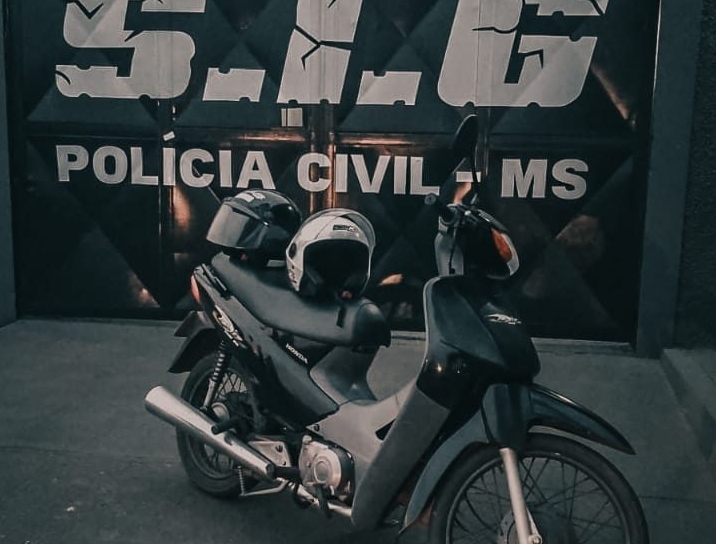 Em menos de duas horas, Polícia Civil esclarece furto de moto em Três Lagoas