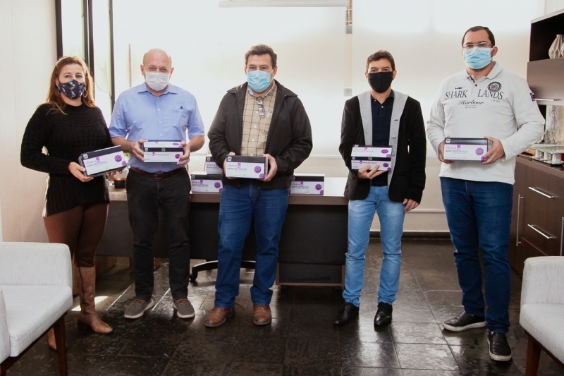 Andradina recebe mil kits de exames rápidos da COVID