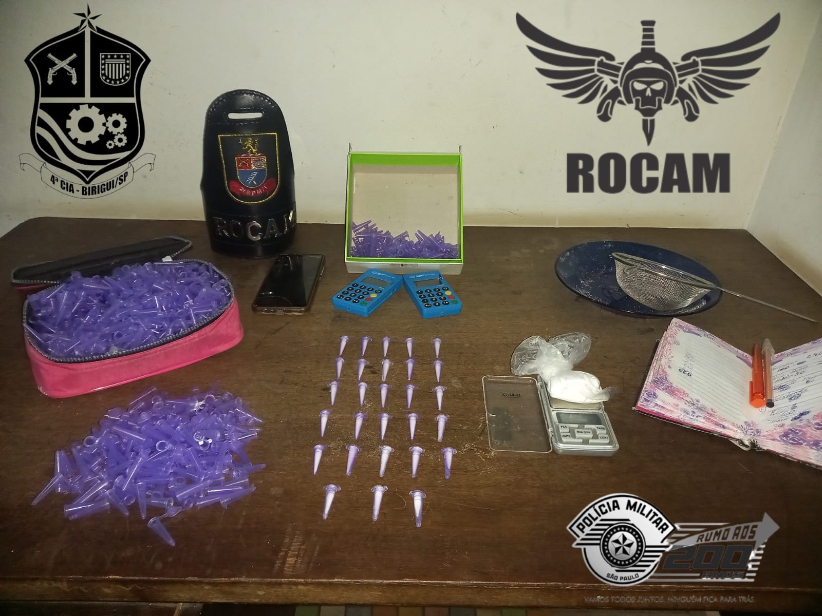 POLÍCIA MILITAR PRENDE HOMEM POR TRÁFICO DE DROGAS EM BIRIGÜI