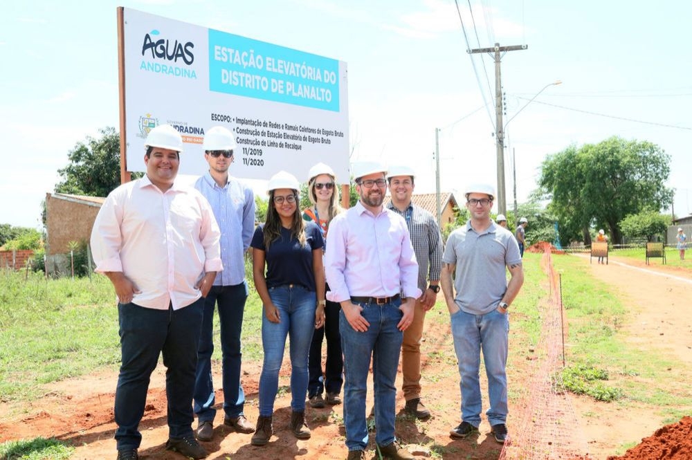 Águas Andradina inicia construção de sistema de esgoto no Distrito de Planalto