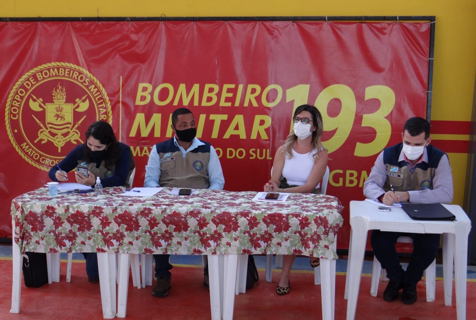2º Batalhão de Polícia Militar participa de reunião Comissão de Controle Sanitário em Três Lagoas