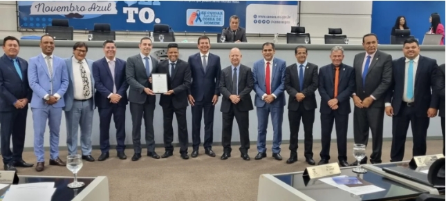 Delegado-Geral da Polícia Civil recebe homenagem da Câmara Municipal de Campo Grande