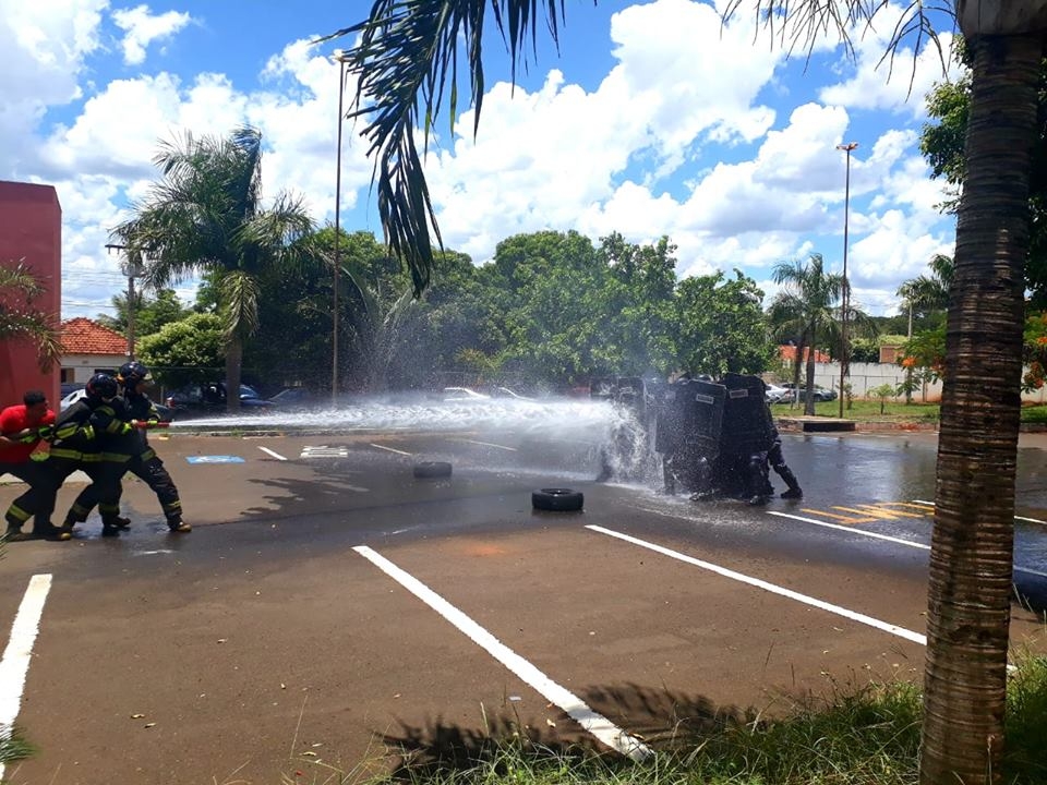 Bombeiro Militar em Três Lagoas realiza atendimento a emergência respiratória por obstrução de vias aéreas