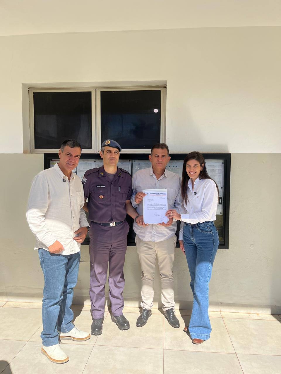28º BPM/I de Andradina recebe visita do Poder Legislativo Municipal, Estadual e Federal