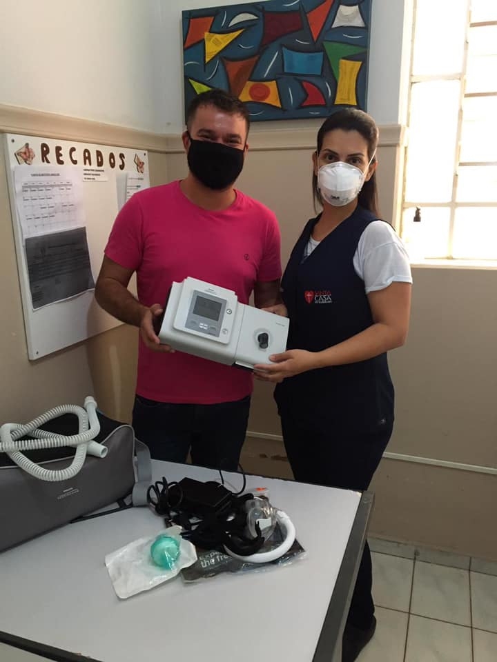 Prefeitura de Valparaíso forneceu para Santa Casa vários aparelhos para tratar distúrbios respiratórios