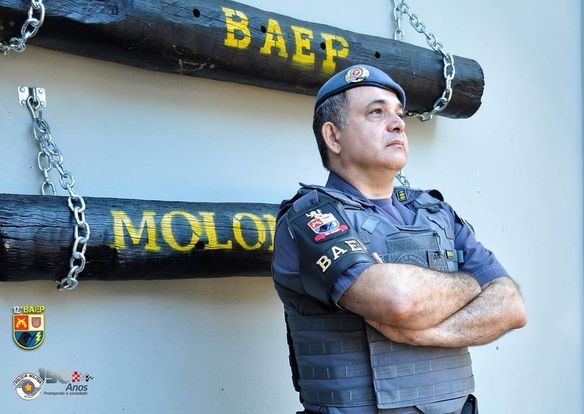 Coronel Basílio agora é da reserva e deixa o comando do Batalhão de Ações Especiais de Polícia em Araçatuba