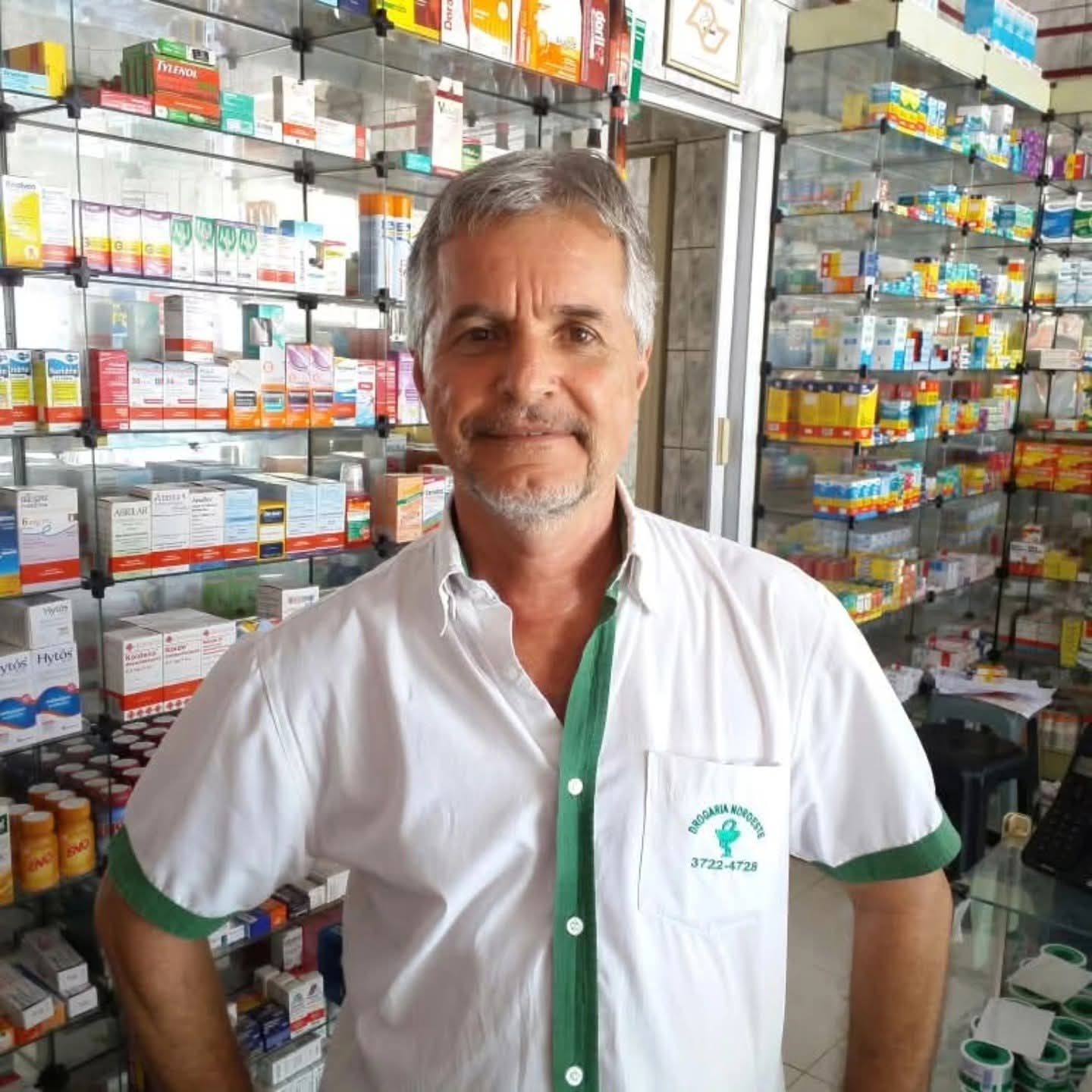 Andradina chora a perda do senhor Carlos Tizzi da Farmácia Noroeste aos 63 anos