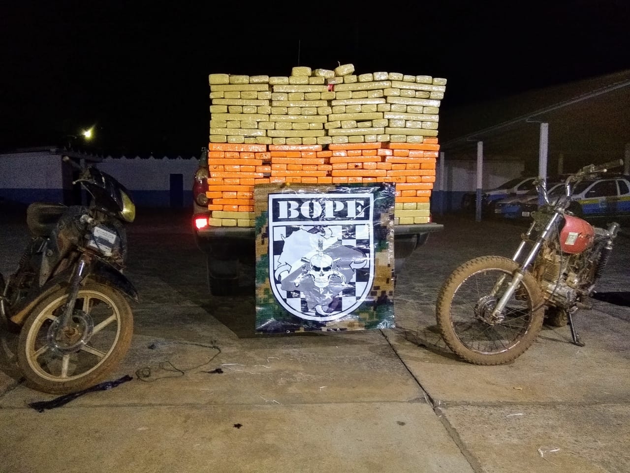 Em dois dias de Operação Hórus, BOPE apreende mais de 1 tonelada de maconha em Amambai