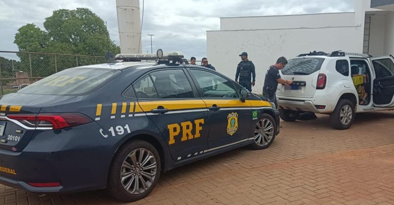 Polícia Rodoviária Federal apreende 827 Kg de maconha na rodovia BR 158 em Brasilândia