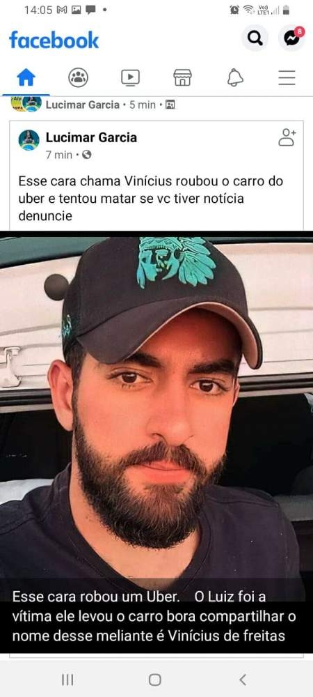 Outro motorista de aplicativo sofre com a violência em Andradina