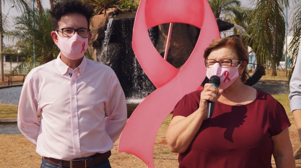 Em Castilho Campanha do “Outubro Rosa sem Covid” é lançada pela prefeita Fátima Nascimento