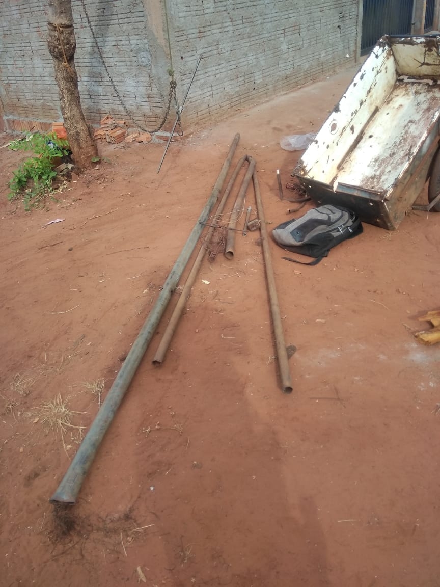 Rádio Patrulha de Andradina prendeu em flagrante autor de furto da Chácara das Acácias na Vila Marechal Rondon