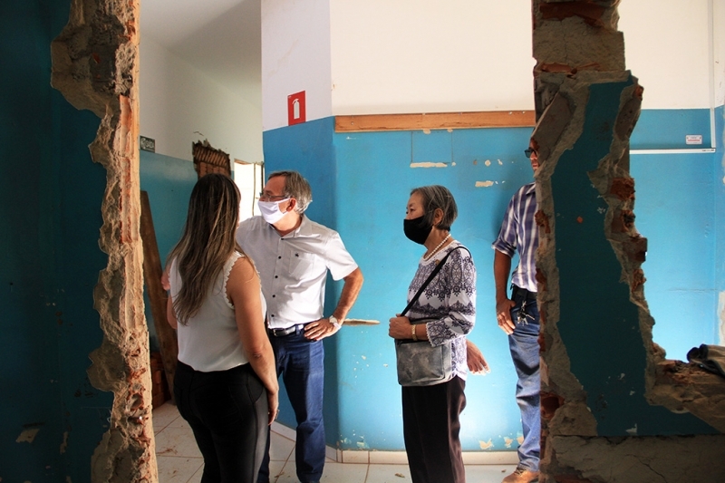 Governo de Andradina reforma creches e escolas em meio à pandemia