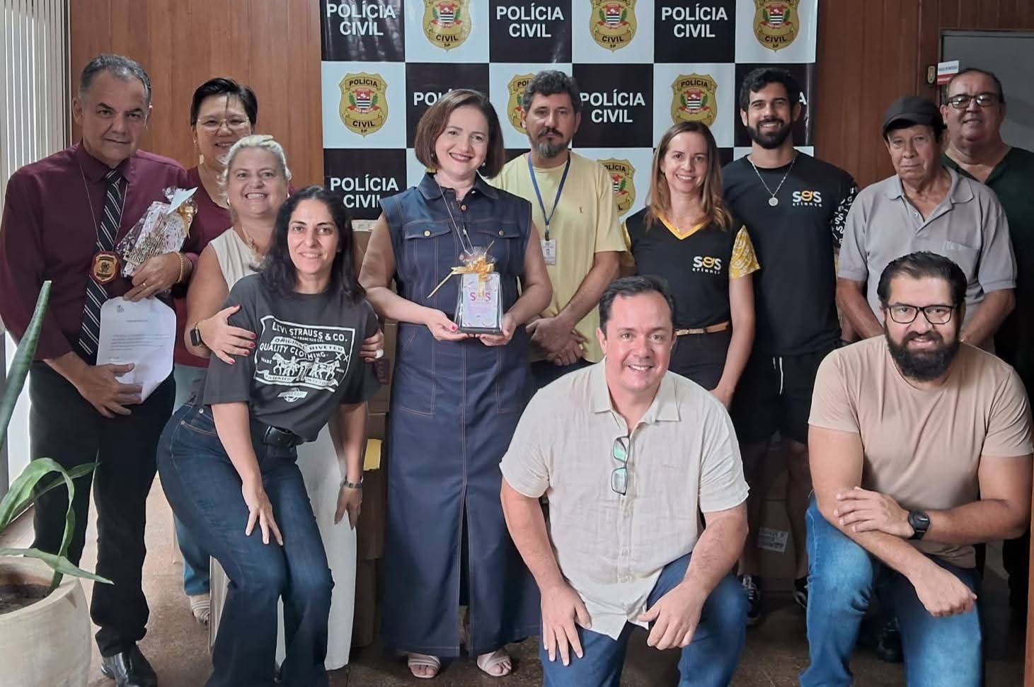POLÍCIA CIVIL ENTREGA ALIMENTOS PARA ENTIDADES ASSISTENCIAIS DE PRESIDENTE PRUDENTE