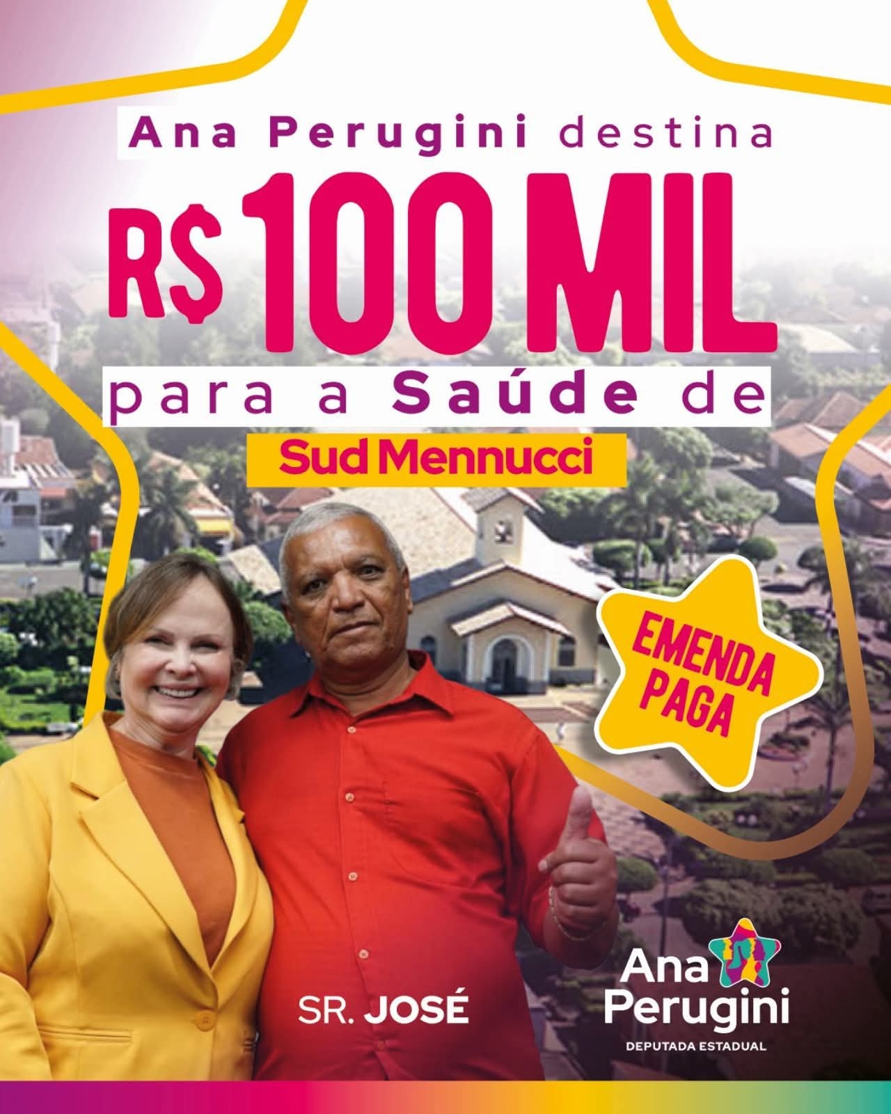 Partido dos Trabalhadores de Sud Mennucci conquista recurso com Deputada Ana Perugini