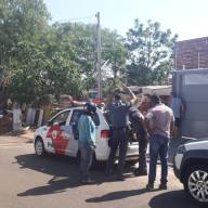 ADOLESCENTES APREENDIDOS POR ROUBO NO BAIRRO PEREIRA JORDÃO EM ANDRADINA !