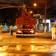 Governo de Andradina começa a desinfectar ruas e locais públicos em prevenção ao coronavírus