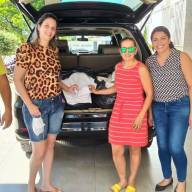 Loja Maçônica Regente Feijó de Três Lagoas doou tecidos napa para fabricação de capotes para o Hospital Auxiliadora
