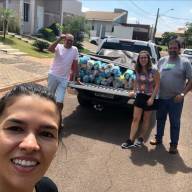 Fraternidade Feminina da Loja Maçônica João Pedro de Souza de Três Lagoas doou 1.500 metros de tecido TNT para o Hospital Auxiliadora