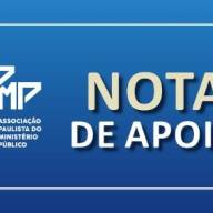NOTA DE APOIO AOS PROMOTORES DE JUSTIÇA DE MIRANDÓPOLIS