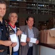 Moto Clube Bodes do Asfalto doa 1.300 máscaras cirúrgicas à Santa Casa de Araçatuba