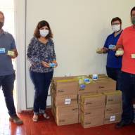 Promoção Social recebe 3 mil sabonetes das doações promovidas pela Águas Andradina