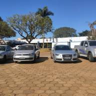 Andradina recebe carros doados pela Receita Federal