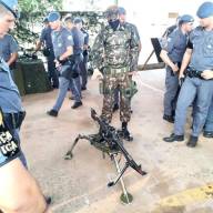 POLICIAIS DO 28º BPM/I DE ANDRADINA FAZEM TREINAMENTO CONJUNTO COM O EXÉRCITO BRASILEIRO