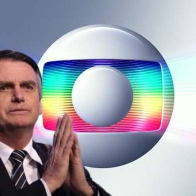 Globo está no ‘topo da cadeia alimentar da corrupção’, diz Bolsonaro