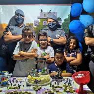Em Castilho aniversário especial de um fã da Polícia Militar