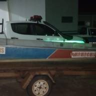 PMA de Três Lagoas autua pescador em R$ 1,5 mil por pescar durante a piracema no rio Sucuriú e apreende barco, motor e pescado