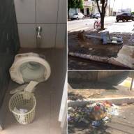 EM SUD MENNUCCI ATOS DE VANDALISMO CAUSAM DANOS EM BENS PÚBLICOS