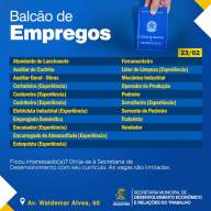 O Balcão de Empregos de Araçatuba está cheio de oportunidades