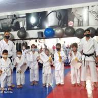 Academia Shobukan de karate realizou graduação de faixa no fim de semana em Andradina