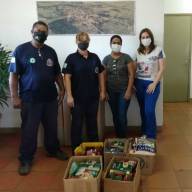 Corpo Funcional da Penitenciária 2 de Lavínia doou alimentos para Fundo Social da Prefeitura de Lavínia