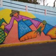 Pontilhão da Antiga NOB, em Mirandópolis, ganha artes de artista local em nova revitalização
