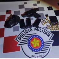 Morador de Andradina é preso em Nova Independência com pistola 9 milímetros