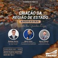 Em ato histórico Andradina ganha sua própria região de governo em São Paulo