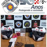 ​Policiais da ROCAM, prendem homem por tráfico de drogas em Araçatuba