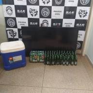 Criminosos furtam 88 garrafas de cerveja em Três Lagoas e acabam presos pela Polícia Civil