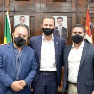 Marco Pilla auxilia prefeito de Andradina em agenda com Secretários do Estado