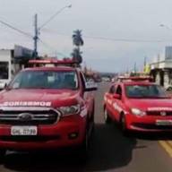 Em Andradina motocicleta e pick-up se envolvem em acidente na avenida Guanabara