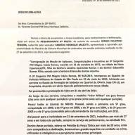 3º SARGENTO MAGNO RECEBE MOÇÃO DE APLAUSOS E CONGRATULAÇÕES DA CÂMARA DE VEREADORES DE ANDRADINA