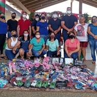 Em Água Clara empresa Canadense doa brinquedos e jogos educativos para crianças da creche 'Paulo Celso Munhoz'