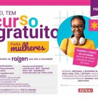Parceria com a Raízen traz curso gratuito de Eletricista Automotivo para mulheres em Andradina