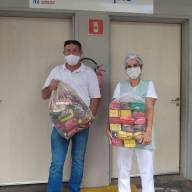 Clube dos Bolinhas e Grupo das Luluzinhas de Andradina doaram café ao Hospital do Amor de Jales